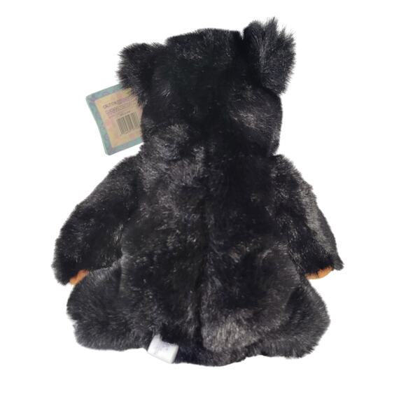 Black Bear Plush 14" 1995 Toys R Us Geoffrey Soft Classic Stuffed Animal Stuffie - Picture 4 of 11